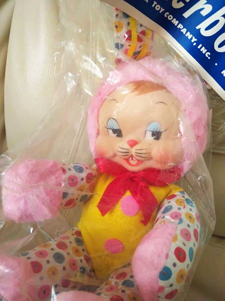 美品✨ ビンテージ ラグドール 箱入り　ペア イースターバニー ニッカーボッカー ビンテージ ラグドール イースターバニー ペア ☆Knickerbocker